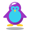 Icono de pingüino